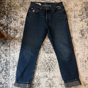 Levi's Dark Blue Boot Cut Jeans